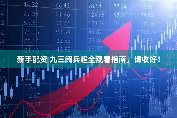 新手配资 九三阅兵超全观看指南，请收好！